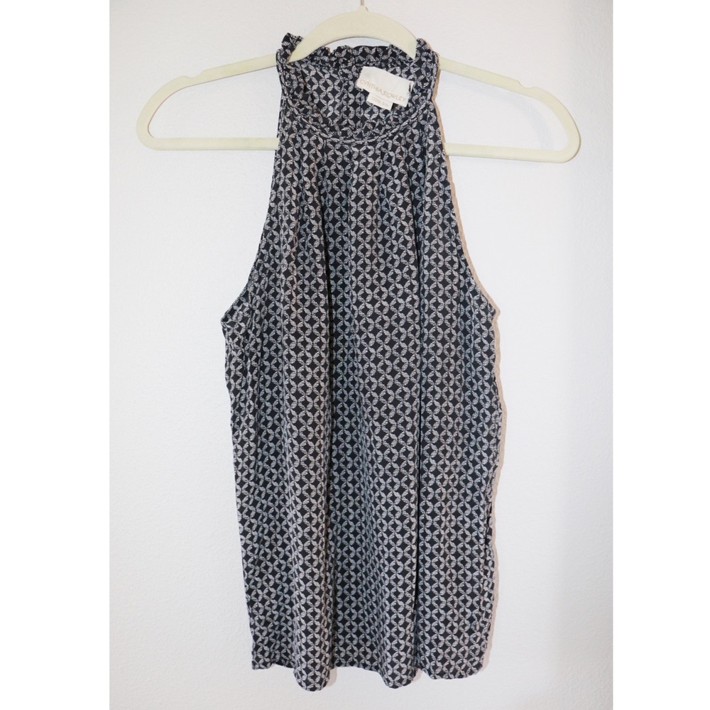 Cynthia Rowley Halter Sleeveless Blouse